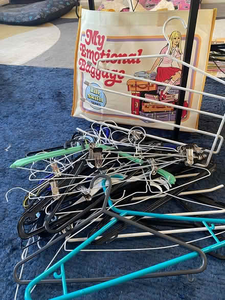 Photo of free Bag of hangers and bag (Gospel Oak NW5) #1