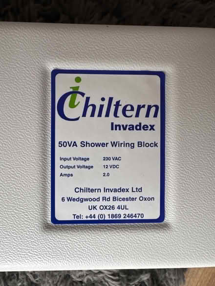 Photo of free Chiltern 50va shower wiring block (St Anne’s on Sea FY8) #3