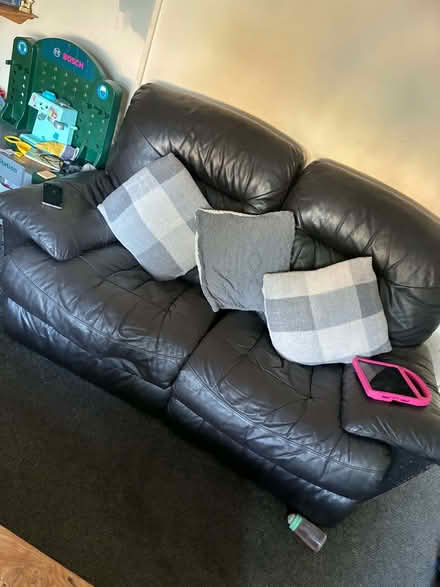 Photo of free X2 2 seater reclining sofas (HR1) #1