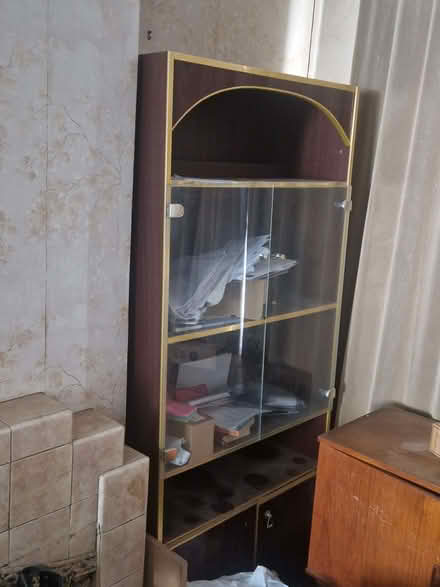 Photo of free Beautiful Wooden Glass Cabinet (Barking IG11) #1