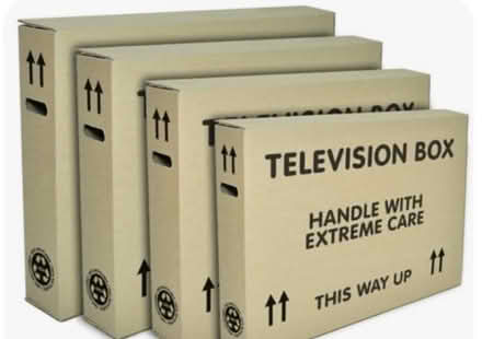 Photo of boxes for tv flat screen (Northwest CT) #1