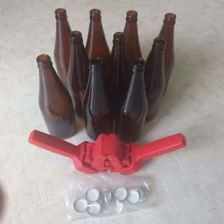 Photo of free Homebrew Bottles + Capper (Purbrook PO7) #1
