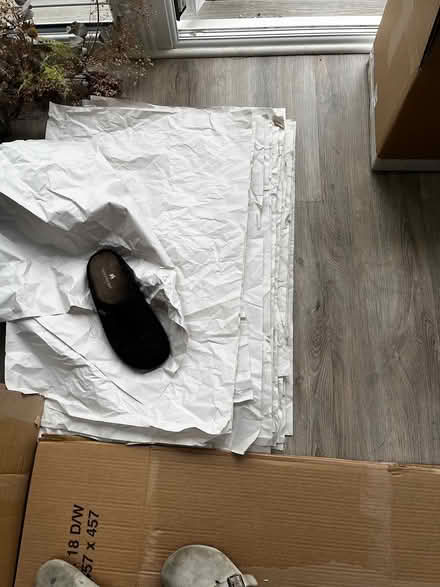 Photo of free Moving boxes and paper (E17) #2