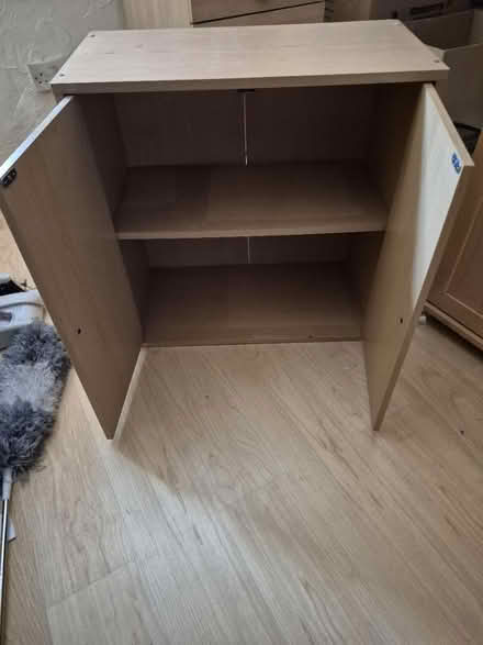 Photo of free Square wooden cupboard (Arlesey) #2