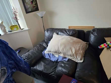 Photo of free 3 piece leather sofa set (Yeovil BA20) #1