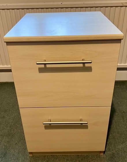 Photo of free 2 Drawer filing cabinet with inserts (Caton LA2) #1