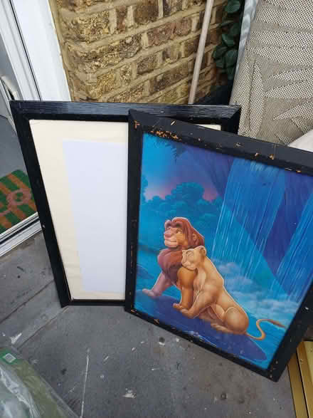 Photo of free Two large photo frames (Wood Green N22) #1