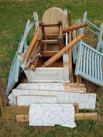 Photo of free wood (38 holmer street white cross) #1