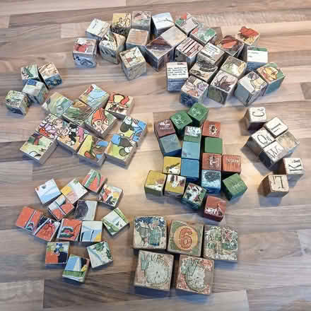 Photo of free Childrens Play Blocks antique/vintage (North Hinksey OX2) #1