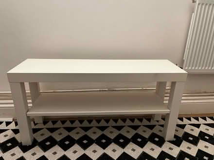 Photo of free IKEA white tv bench (Southville BS3) #1