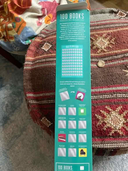 Photo of free Scratch off books list poster (Levenshulme M19) #2