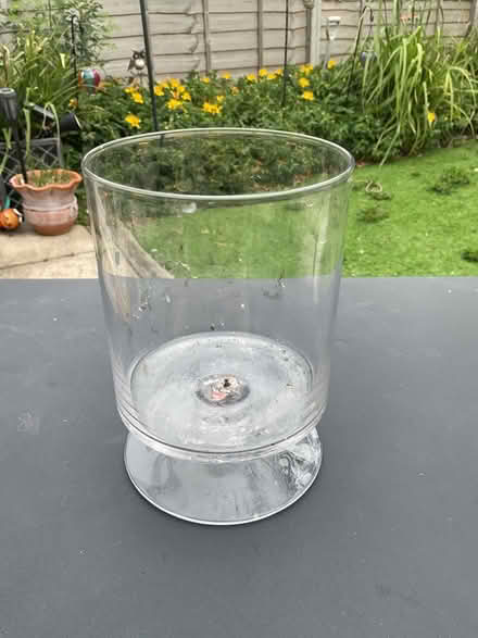 Photo of free Glass Hurricane Style Lamp (RG30 Tilehurst) #1