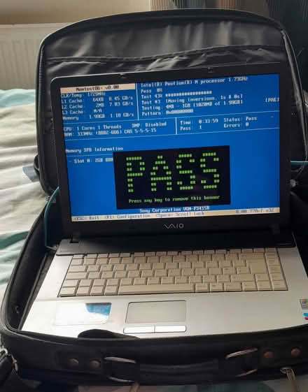 Photo of free Sony Vaio VGN-FS415B Laptop (Ross on Wye, HR9) #2