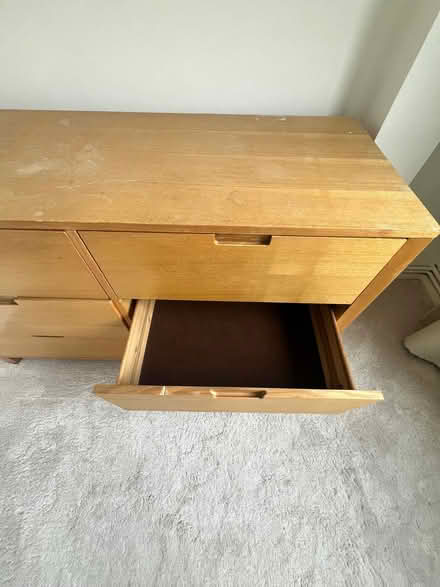 Photo of free Wooden chest of drawers (Devons Rd–St Pauls Way E3) #1