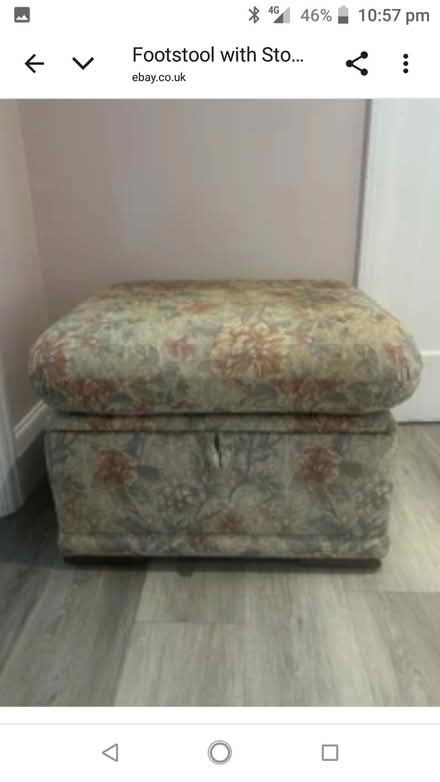 Photo of Footstool with storage (Wallasey CH44) #1