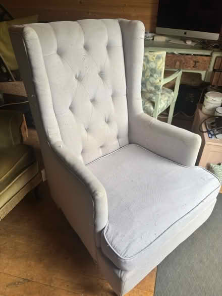Photo of free Wingback armchair (Halton LA2) #2