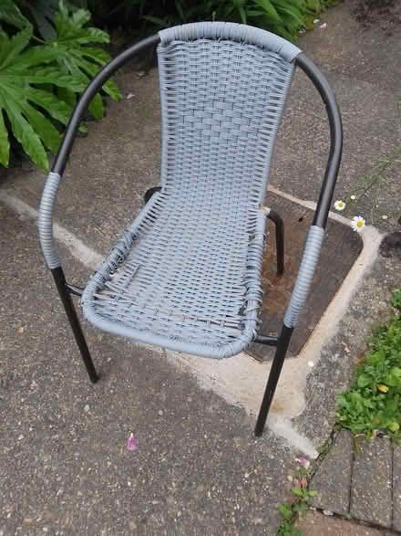 Photo of free Damaged rattan chair to up cycle (Killamarsh S21) #1