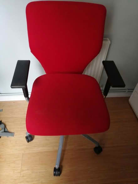Photo of free office chair red colour (North Mundham) #1