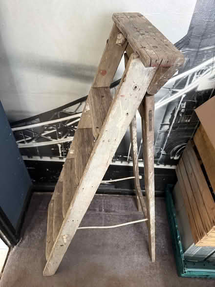 Photo of free Old Painters Ladder (gosport PO12) #1