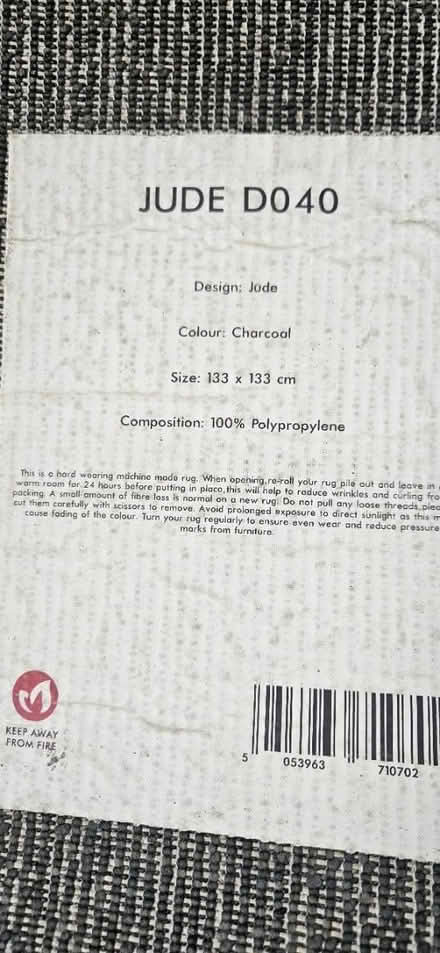 Photo of free Jude oval rug (Hoddesdon EN11) #2