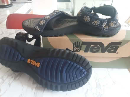 Photo of free A pair teva sandals(pretty rugged nylon cornflower navy) (Marlow SL7) #1