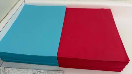 Photo of free Colored construction paper (1075 Valencia Avenue) #2