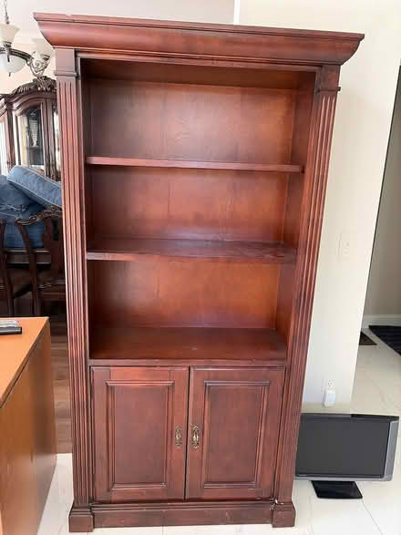 Photo of free Wooden shelf (Rochester hills) #1