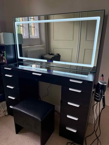 Photo of free Vanity desk with light up mirror (Woking) #1
