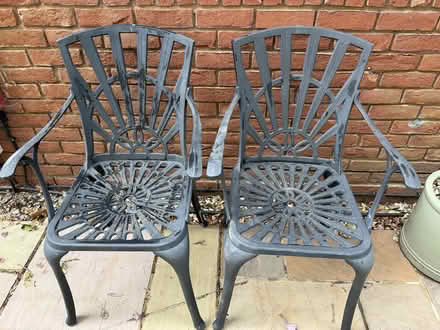 Photo of free Aluminium Garden Chairs (Priestwood RG42) #1