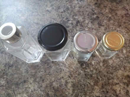Photo of free Small hexagonal jars (Norwich NR7) #1