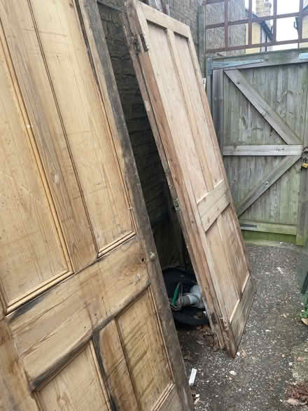 Photo of free Old pine doors (St Neots PE19) #1