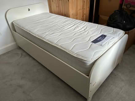 Photo of free Single bed with mattress (Thorverton) #1