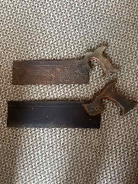 Photo of free Two vintage dovetail saws (Erdington, Birmingham B23) #1