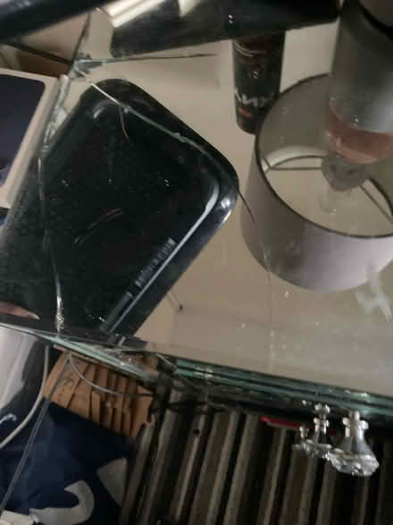 Photo of free Bedside units, mirror glass (Newport Pagnell MK16) #2