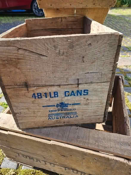 Photo of free 3 wood trasnport boxes (Chirk LL14) #3