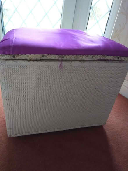 Photo of free Wooden ottoman (Runwell SS11) #2