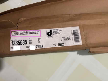 Photo of free Crown Molding for cabinet (Sunnyvale) #1