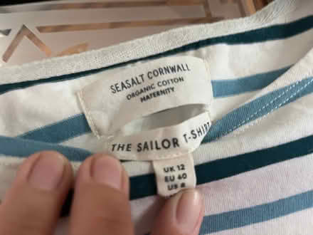 Photo of free Seasalt maternity t-shirt, size 12 (Bletchley MK2) #3