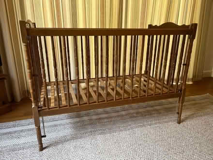 Photo of free Babys Cot. (Heath End RG26) #1