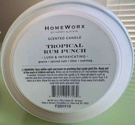 Photo of free Cented Candle (Sunnyvale) #3