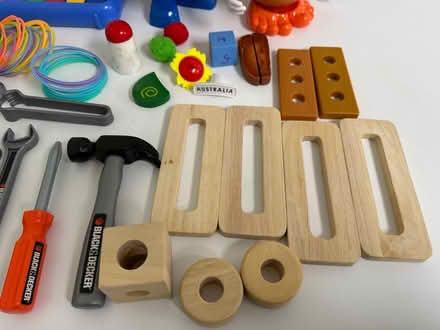 Photo of free Mr. Potato Head, xylophone, tools (1075 Valencia Avenue) #3