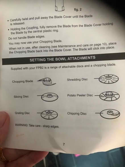 Photo of free Food processor (Gracemount EH17) #4