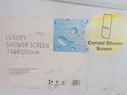 Photo of free Curved Shower Screen (Othery TA7) #1