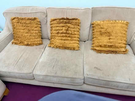 Photo of free 3 seater and 1 seater sofa (DE22) #1