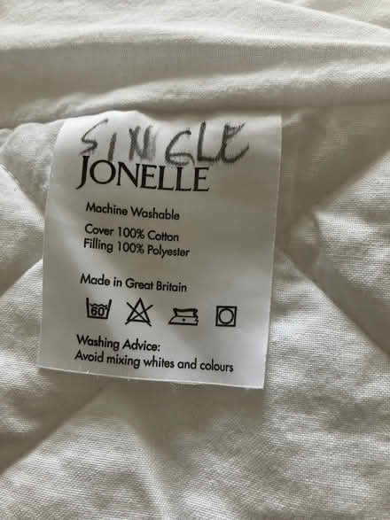 Photo of free Single mattress protector (Stroud GL5) #2