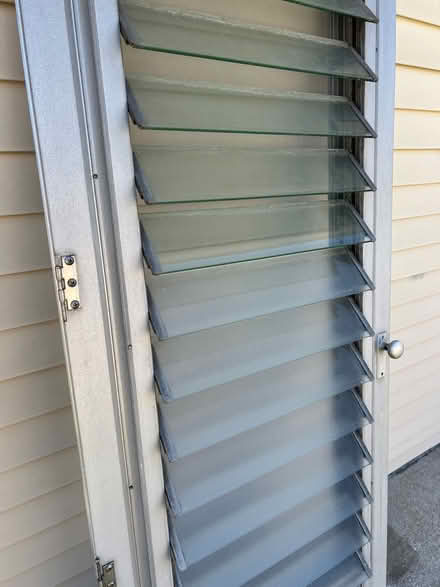 Photo of free Aluminum-Glass Jalousie Door (Foster & California Ave) #2