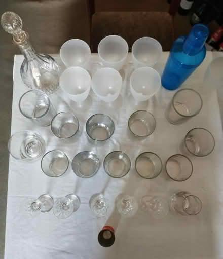 Photo of free glasses and items for garden party (Hereford HR4) #2