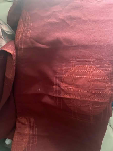 Photo of free Red curtains (Bedfont TW14) #1