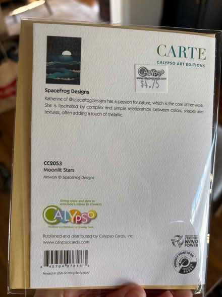 Photo of free Brand new card (North Oakland) #3