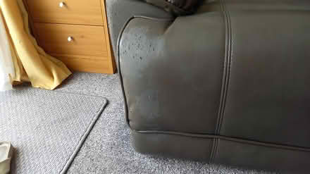 Photo of free Leather sofa (Centry Road Brixham) #2